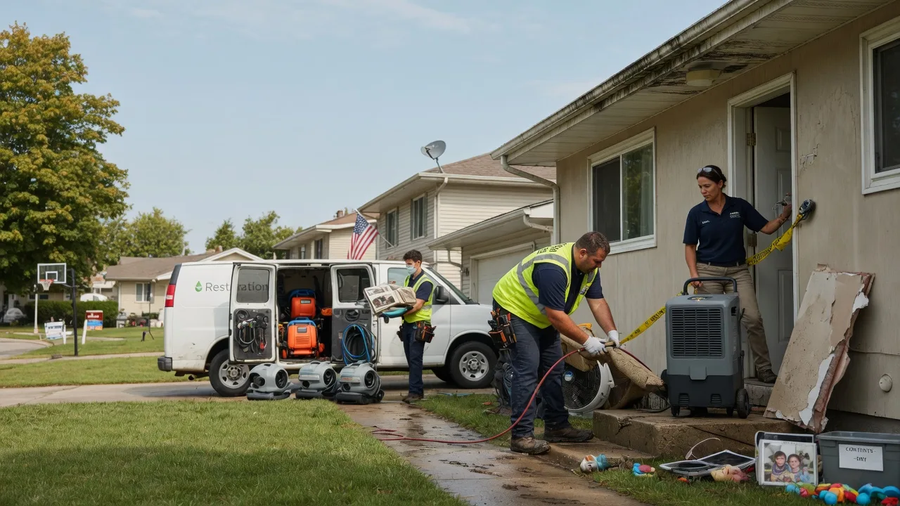 Water Damage Restoration in Petersburg, PA near me